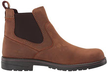 Load image into Gallery viewer, Clarks Men's Morris Up Waterproof Chelsea Boot, Dark Tan Leather, 10.5 Wide