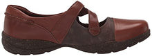 Load image into Gallery viewer, Clarks Women's Roseville Mary Jane Flat, Dark Tan Combi, 9 Wide