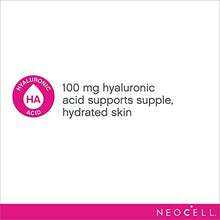 Load image into Gallery viewer, NeoCell Hyaluronic Acid, Daily Hydration for Skin Hydration & Suppleness, 100mg ,60 Capsules (Package May Vary)