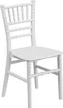 Load image into Gallery viewer, Flash Furniture 10 Pack Kids White Resin Chiavari Chair
