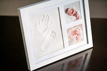Load image into Gallery viewer, Baby Handprint and Footprint Kit | Keepsake For Newborn Boys & Girls, Baby Girl Gifts & Baby Boy Gifts, New Mom Baby Shower Gifts, Baby Milestone Picture Frames Baby Registry, Nursery Decor