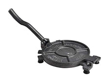 Load image into Gallery viewer, ARC USA, 0027, 10 inch Cast Iron Tortilla Press, Press surface diameter, Heavy Duty, Even Pressing - Black (10 4/10")