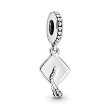 Load image into Gallery viewer, Pandora Jewelry Graduation Sterling Silver Charm