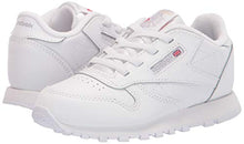 Load image into Gallery viewer, Reebok unisex baby Classic Leather Sneaker, White, 8 Infant US