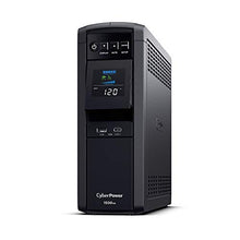 Load image into Gallery viewer, CyberPower CP1500PFCLCD PFC Sinewave UPS System, 1500VA/1000W, 12 Outlets, AVR, Mini Tower
