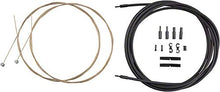 Load image into Gallery viewer, Jagwire - Mountain Pro Brake DIY Cable Kit | for MTN Bike with Disc or V-Brakes | SRAM and Shimano Compatible | Polished Stainless Bicycle Cables | Celeste