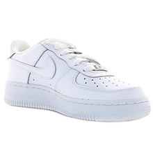 Load image into Gallery viewer, Nike Unisex Air Force 1 LE (GS) Sneaker, Kids, White/White, 4.5Y M US