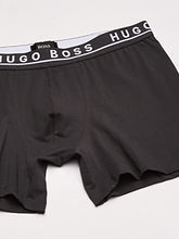 Load image into Gallery viewer, BOSS Hugo Men's 3-Pack Cotton Boxer Brief, True Blue/Sky Captain/Forged Iron, XXL