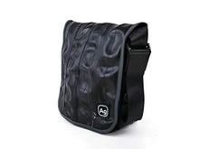 Load image into Gallery viewer, Alchemy Goods Haversack Satchel Messenger Bag, Made from Recycled Bike Tubes, Coal/One Size