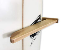 Load image into Gallery viewer, StoreYourBoard Vertical Timber Surfboard Wall Rack, Holds 6 Surfboards, Home and Garage Storage Mount System (Natural)