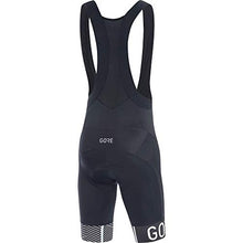 Load image into Gallery viewer, GORE Wear C5 Men's Short Cycling Bib Shorts With Seat Insert, L, Black/White