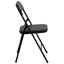 Load image into Gallery viewer, Flash Furniture Kids Black 3 Piece Folding Table and Chair Set