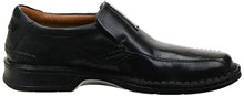 Load image into Gallery viewer, Clarks Men's Escalade Step Slip-on Loafer- Black Leather 9.5 D(M) US