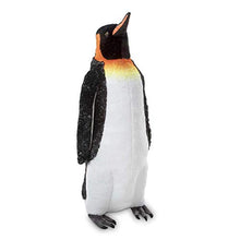 Load image into Gallery viewer, Melissa & Doug Giant Lifelike Plush Emperor Penguin Standing Stuffed Animal (3.4 Feet Tall)