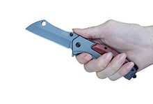 Load image into Gallery viewer, Folding Knife Camping Pocket Knife Hunting - Fast Open Folding Knife Wood Handle - Folding Pocket Knife Assist Open - 7CR13Mov Steel 58HRC - for Men Work Outdoor Adventure Hiking Knife Survival