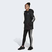Load image into Gallery viewer, Adidas Girls' Insulated Parka Jacket, Black, S(7/8)