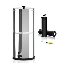Load image into Gallery viewer, Purewell Gravity-Fed Water Filter, High Capacity 2.9 Gallon with 2 Purification Elements for Home and Travel