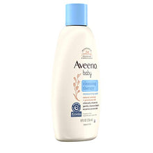 Load image into Gallery viewer, Aveeno Baby Cleansing Therapy Moisturizing Baby Body Wash with Natural Oatmeal & ProVitamin B5, Gentle Tear-Free Baby Bath Wash for Sensitive & Eczema-Prone Skin, Hypoallergenic, 8 oz
