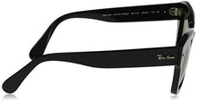 Load image into Gallery viewer, Ray-Ban Women's RB2186 State Street Sunglasses, Black/Green, 49 mm