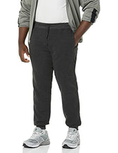 Load image into Gallery viewer, WT02 Men's Basic Jogger Fleece Pants, Heather Charcoal, XX-Large