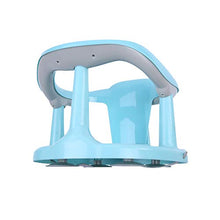 Load image into Gallery viewer, Non-Slip Baby Bath Seat, Infants Bath Chair for Bathtub Baby Shower Stool Chairs for Tub Sitting Up, Surround Bathroom Chair Seats for Baby 6-18 Months (Light Blue)