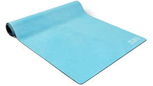 Load image into Gallery viewer, ZURA Ohm (Blue Relax Mat) - Eco-Friendly Combo Yoga Mat, Nonslip Grip w/Printed Microfiber - Extra Long - 3.5mm Thick, Soft - 100% Natural Rubber & Non-Toxic, Machine Washable