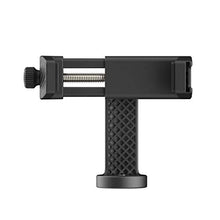 Load image into Gallery viewer, Phone Tripod Mount with Cold Shoe, ULANZI Universal Cell Phone Tripod Adapter, Smartphone Stand Holder for Monopod Selfie Stick Fits iPhone Samsung and All Phones, 360 Rotation, Adjustable Clamp