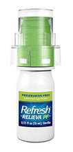Load image into Gallery viewer, Refresh Relieva Preservative-Free Lubricant Eye Drops, 0.33 Fl Oz (Pack of 1)