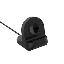 Load image into Gallery viewer, AWINNER Compact Stand Compatible with Samsung Galaxy Watch 4 44mm/Classic 46mm/Watch 3 41mm 45mm/Active 2 40mm 44mm/Active 40mm-Nightstand Mode-Support Charger Bracket Integrated Cable Management Slot