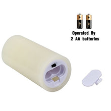 Load image into Gallery viewer, Antizer Flameless Candles Led Candles Pack of 9 (H 4" 5" 6" 7" 8" 9" x D 2.2") Ivory Real Wax Battery Candles with Remote Timer