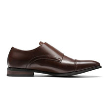 Load image into Gallery viewer, Bruno Marc Men's Dress Loafer Shoes Monk Strap Slip On Loafers Brown Size 10.5 M US Hutchingson_2