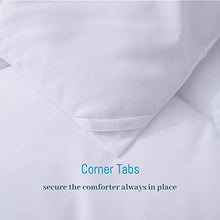 Load image into Gallery viewer, WhatsBedding Down Alternative Quilted Comforter - All Season White Lightweight Duvet Insert or Stand-Alone Comforter with Corner Tabs - King Size(102×90 Inch)