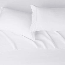 Load image into Gallery viewer, AmazonBasics Pleated Bed Skirt - Queen, Bright White & Lightweight Super Soft Easy Care Microfiber Sheet Set with 16" Deep Pockets - Queen, Bright White