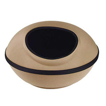Load image into Gallery viewer, K&H PET PRODUCTS Thermo-Mod Dream Pod Heated Pet Bed 22 Inches Tan/Black