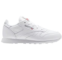 Load image into Gallery viewer, Reebok unisex child Classic Leather Sneaker, White-2, 3.5 Big Kid US