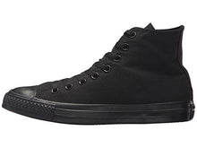 Load image into Gallery viewer, Converse Hi Top Black Mono 7.5