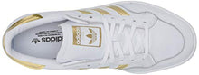Load image into Gallery viewer, adidas Originals Women's Team Court Sneaker, FTWR White/Gold met./FTWR White, 11 M US