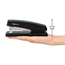 Load image into Gallery viewer, AmazonBasics 10-Sheet Capacity, Non-Slip, Office Stapler with 1000 Staples, Black