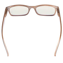 Load image into Gallery viewer, Blue Light Filter Eyeglasses,Reduce Eyestrain Readers,Anti Blue Rays,UV Protection,Computer Reading Glasses for Men Women(Black-Brown) +2.0