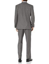 Load image into Gallery viewer, IZOD Men's Izzy Slim Fit Suit, Black/White, 40 Regular