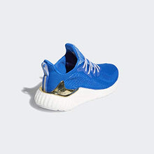 Load image into Gallery viewer, adidas Men's Alphaboost Running Shoe, Blue/Gold Metallic/White, 11.5 M US