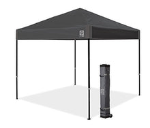 Load image into Gallery viewer, E-Z UP Inc. AMB3SBKF10SG Ambassador Instant Canopy Shelter Tent, 10' x 10', Steel Gray