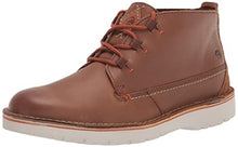 Load image into Gallery viewer, Clarks Men's Eastford Mid Chukka Boot, Dark Tan Leather, 9