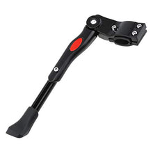 Load image into Gallery viewer, LERTREE Bicycle Kickstand Aluminum Alloy Kickstand Adjustable Bike Side Stand Cycling Accessories (Black)