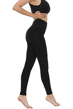 Load image into Gallery viewer, WiliW Women's Black Footed Tights Opaque Control Top Hold & Stretch 1 Pairs M