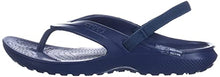 Load image into Gallery viewer, Crocs Kids' Classic Flip Flops | Sandals for Kids, Navy, 10 Toddler