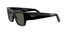 Load image into Gallery viewer, Ray-Ban unisex adult Rb2187 Nomad Sunglasses, Shiny Black/Green, 54 mm US
