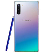 Load image into Gallery viewer, Samsung Galaxy Note 10 Factory Unlocked Cell Phone with 256GB (U.S. Warranty), Aura Glow (Silver) Note10