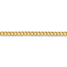 Load image into Gallery viewer, 14k Yellow Gold 4.7mm Solid Flat Cuban Bracelet Chain 7 Inch Curb Miami Fine Jewelry For Women Gifts For Her