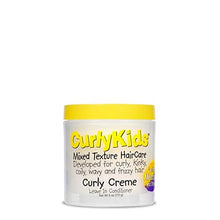 Load image into Gallery viewer, CurlyKids Mixed Hair HairCare Set Super Detangling Shampoo 8.0 Ounce, Conditioner 8.0 Ounce, Spray 6.0 Ounce, Curly Crème Conditioner 6.0 Ounce - 4-Pack